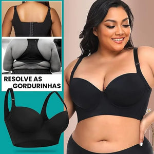 [ Compre 1 Leve 2 ]Sutiã push-up Efeito Modelador - O Número 1 em Conforto e Firmeza!