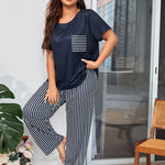 Pijama Plus Size Longo Feminino Soltinho