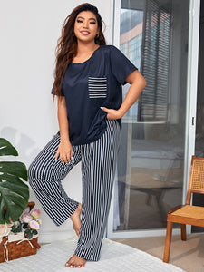 Pijama Plus Size Longo Feminino Soltinho