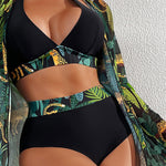 Biquíni Feminino Hot Pant Pantanal + Saída de Praia - Entrega Rápida