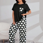 Pijama Plus Size Longo Feminino Soltinho