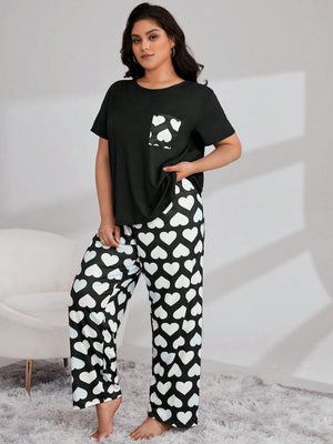 Pijama Plus Size Longo Feminino Soltinho