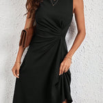 Vestido Midi Feminino Regata Elegante