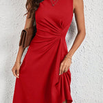 Vestido Midi Feminino Regata Elegante