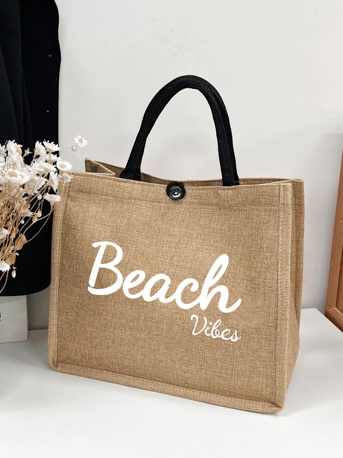 Bolsa Feminina de Praia Personalizada