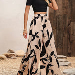 Conjunto Top de Tricô e Calça Floral