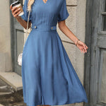 Vestido Midi com Bolso