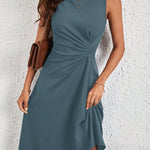Vestido Midi Feminino Regata Elegante