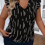 Blusa Plus Size Feminina Listrada