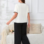 Pijama Longo Feminino Plus Size Soltinho
