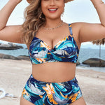 Biquíni Plus Size Cintura Alta com Alta Sustentação