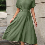Vestido Midi com Bolso