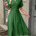 Vestido Midi com Bolso