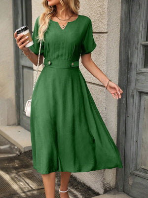Vestido Midi com Bolso