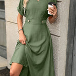 Vestido Midi com Bolso