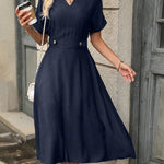 Vestido Midi com Bolso
