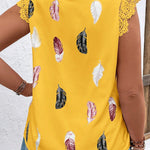 Blusa Feminina Plus Size Estampada