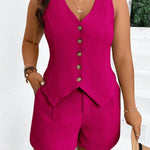 Conjunto Colete Feminino Plus Size