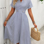 Vestido Midi com Bolso