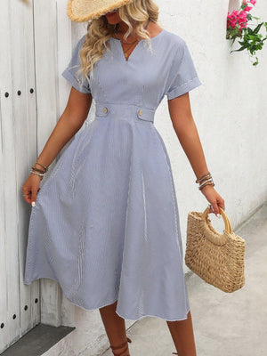 Vestido Midi com Bolso