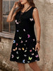 Vestido Plus Size Curto Regata Soltinho