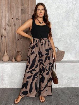 Macacão Feminino Plus Size Regata Soltinho