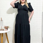 Vestido Plus Size Longo Liso - Entrega Rápida