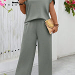 Conjunto Feminino Plus Size Soltinho Blusa e Calça