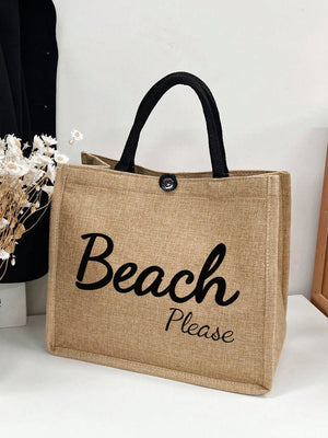 Bolsa Feminina de Praia Personalizada
