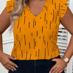 Blusa Plus Size Feminina Listrada