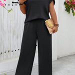 Conjunto Feminino Plus Size Soltinho Blusa e Calça