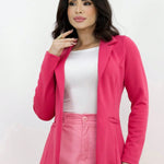 Blazer Feminino de Alfaiataria Social Acinturado