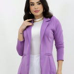 Blazer Feminino de Alfaiataria Social Acinturado