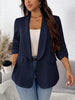 Blazer Feminino Plus Size Meia Manga