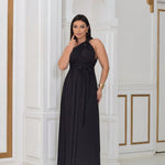 Vestido Longo Multiformas Festa + Clutch de Brinde
