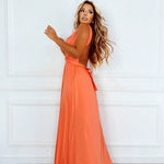 Vestido Longo Multiformas Festa + Clutch de Brinde