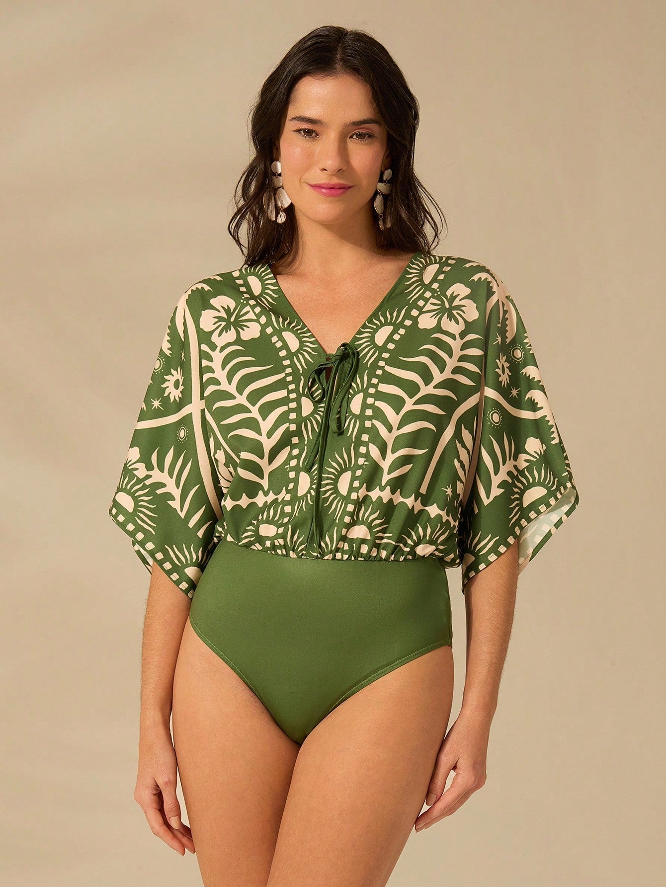 Maiô Feminino com Blusa Comportado