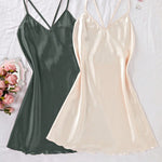 Camisola de Cetim Feminina Compre 1 e Leve 2
