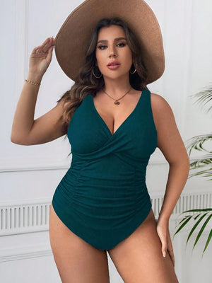 Maiô Modelador Plus Size Alta Sustentação