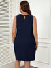 Vestido Curto Plus Size Regata Soltinho