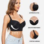 [ Compre 1 Leve 2 ]Sutiã push-up Efeito Modelador - O Número 1 em Conforto e Firmeza!