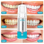 Mousse Dental Clareador e Refrescante - Viya Freshness