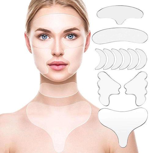 Adesivos de Silicone Anti Rugas e Linhas de Expressão - RevonaSkin™