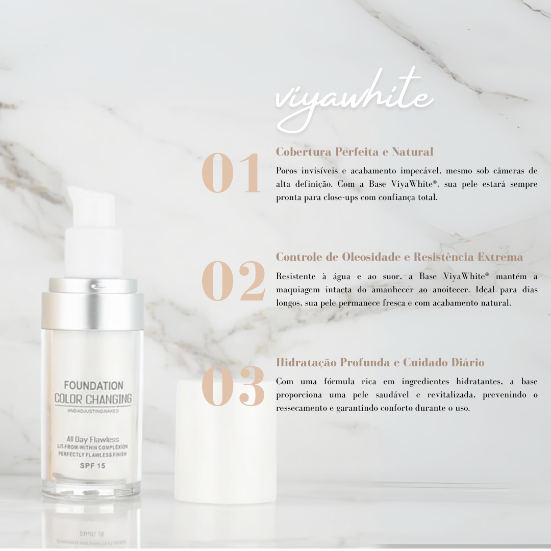 Base ViyaWhite™  - Fórmula Rejuvenescedora PROMOÇÃO DE DIA DAS MÃES  (56% DE DESCONTO)