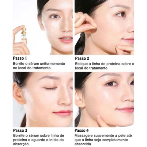 Kit Antirrugas com Fios de Seda e Sérum de Ouro 24k – Soft Skin