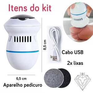 Lixa para Pés Bonitos e Saudáveis – Pedicuro Velvety Feet