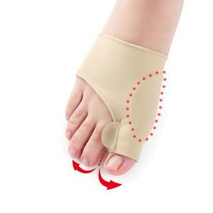 Corretor Ortopédico Para Joanete - Par de Meias Corretivas Para Joanete Com Separador De Silicone