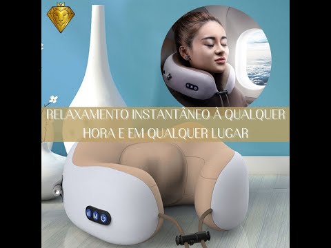 Travesseiro Massageador Cervical – Comfort Express
