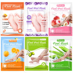Kit 6 Pares de Meia Esfoliante Para Pés - Máscara Peeling Esfoliante Para Pés