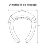 Massageador Pescoço - Massageador Cervical  c/ Eletrodo